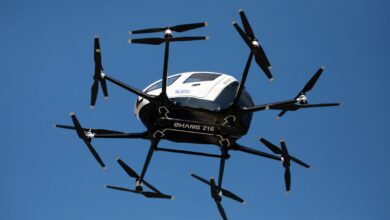 www.theindiaprint.com israel conducts the first test flight of a drone taxi that might reduce traffic congestion 933444