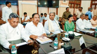 www.theindiaprint.com todays final decision by the karnataka cabinet regarding five poll guarantees karnataka chief minister siddaramaiah holds a pre 1685560332775 11zon