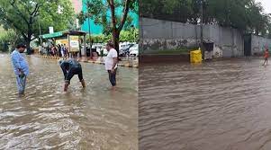 www.theindiaprint.com a court in gurugram becomes a swimming pool due to heavy rain download 2023 07 12t181335.216