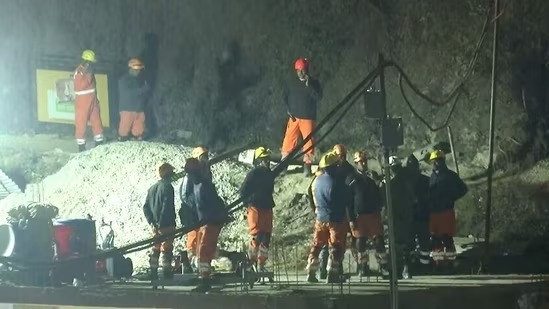 theindiaprint.com 41 trapped workers rescued in final stages of uttarkashi tunnel collapse ambulance