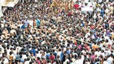 theindiaprint.com rip vijayakant hundreds say goodbye to their captain as the revolution comes to an 1