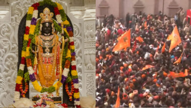 theindiaprint.com doors to the ayodhya mandir open huge turnout for lord rams darshan ayodhya temple