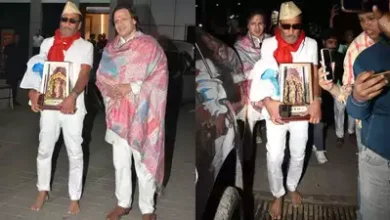 theindiaprint.com jackie shroff visits ayodhya in bare feet brings back the icon of lord ram and str