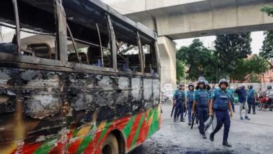 theindiaprint.com woman dies from burns after bus in telangana catches fire bangladesh elections reu
