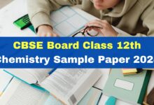 theindiaprint.com chemistry sample paper 2024 for cbse board class 12 and marking scheme download pd
