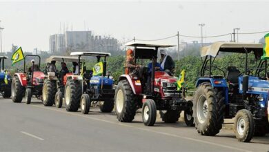 theindiaprint.com farmers protesting the wto with tractor marches in punjab haryana and uttar prades