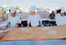 theindiaprint.com guinness world record for the biggest parantha produced in amritsar a sacred place