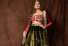 theindiaprint.com in a traditional green lehenga actress and presenter sreemukhi radiates elegance u