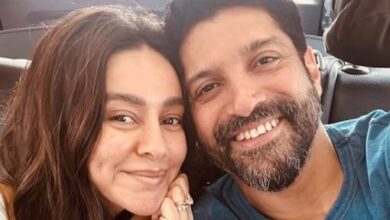 theindiaprint.com on their second anniversary farhan akhtar had the sweetest wish for his wife shiba