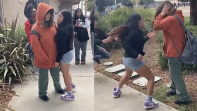 theindiaprint.com popular video bully uses punches to brutally attack schoolgirl strangers assume wh