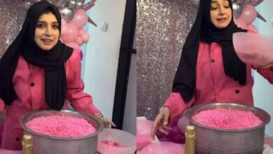 theindiaprint.com the internet is not pleased with this viral video of a mumbai baker making pink bi