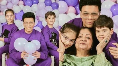 theindiaprint.com unveiling a purple patch releasing sweet family photos including yash roohi johar