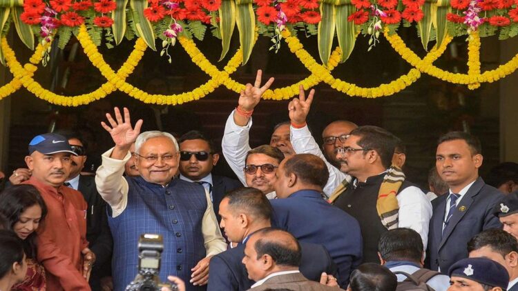 theindiaprint.com with 129 votes nitish kumar wins the bihar floor test and criticizes the rule of l