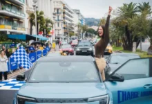 theindiaprint.com a woman sets a world record by driving an electric vehicle across 27 countries and