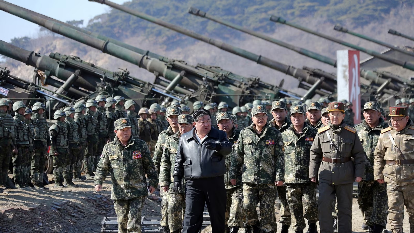 According to KCNA, North Korea’s Kim Jong Un supervises air warfare exercises and encourages readiness for battle