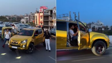theindiaprint.com instagram influencers furious after stopping car on flyover to film reel in delhi