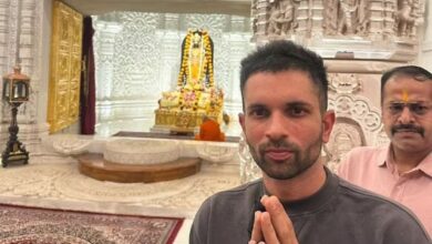 theindiaprint.com keshav maharaj of south africa goes to the ram mandir in ayodhya to ask for blessi