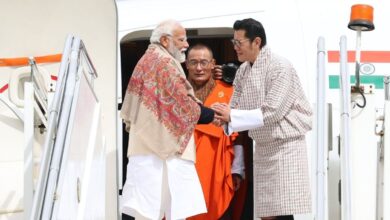 theindiaprint.com pm modi is honored by special gesture as the king of bhutan arrives to see him off