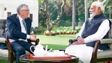 theindiaprint.com prime minister narendra modi and bill gates engage in discourse concerning artific