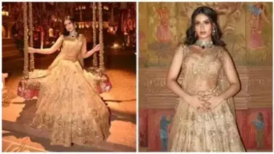 theindiaprint.com see the behind the scenes photos of nysa devgan who dazzles in a golden lehenga an