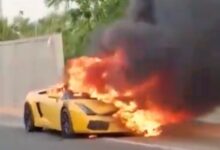 theindiaprint.com hyderabad man burns lamborghini worth 1 crore over dispute with owner police 2024