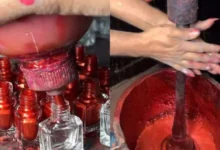 theindiaprint.com nail polish manufacturing in factories is shown in a viral video img 2 2024 04 15t