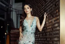 theindiaprint.com the stunning evening gown by manushi chhillar is ideal for wedding cocktail partie